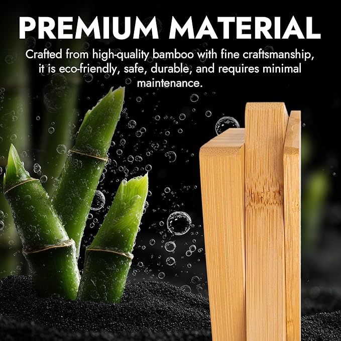 Charcuterie Board Set - Bamboo Cheese Board & Serving Tray with Stainless Steel Knives and Bowls, Housewarming Gifts New Home, Gift for Wedding Couple, Bridal Shower (NLB, 02)