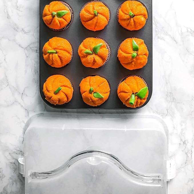 GoodCook Everyday Nonstick Steel Bake-N-Take Oblong Pan, 9" x 13" with Lid, Gray