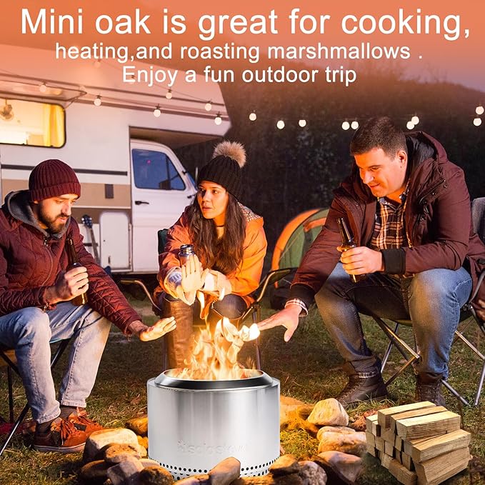 Kiln-Dried Oak Wood for Pizza Ovens, 5-Inch Barkless Logs, Ideal for Ooni, Gozney, Solo Stove, and Other Wood-Fired Pizza Ovens, Grills, and Smokers - Approx. 12 lbs