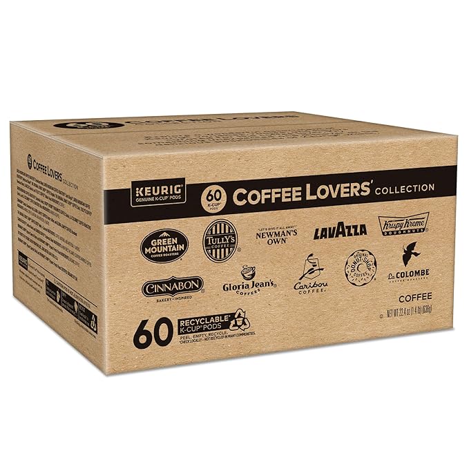 Keurig® Coffee Lover's Collection Variety Pack, Keurig Single Serve K-Cup Pods, 60ct