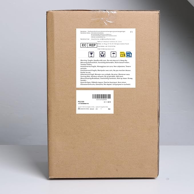 ComSaf Glass Storage Containers with Lids, 1.2 Qt Glass Jars with Lids, Clear Food Storage Jar, Canister For Pantry Cookie Flour Cereal Rice Sugar Tea Coffee Beans Spice, Square Set of 4