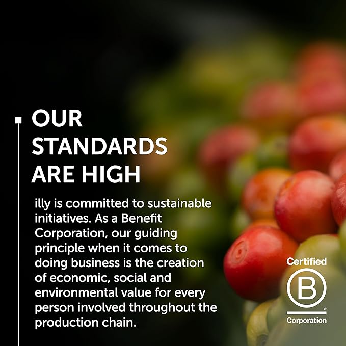 Illy Ground Moka Coffee - Classico Medium Roast - Mild & Balanced - 100% Arabica - Pre-Ground for Moka Pot - Pressurized Packaging Sealed for Freshness - 8.8oz (Pack of 6)