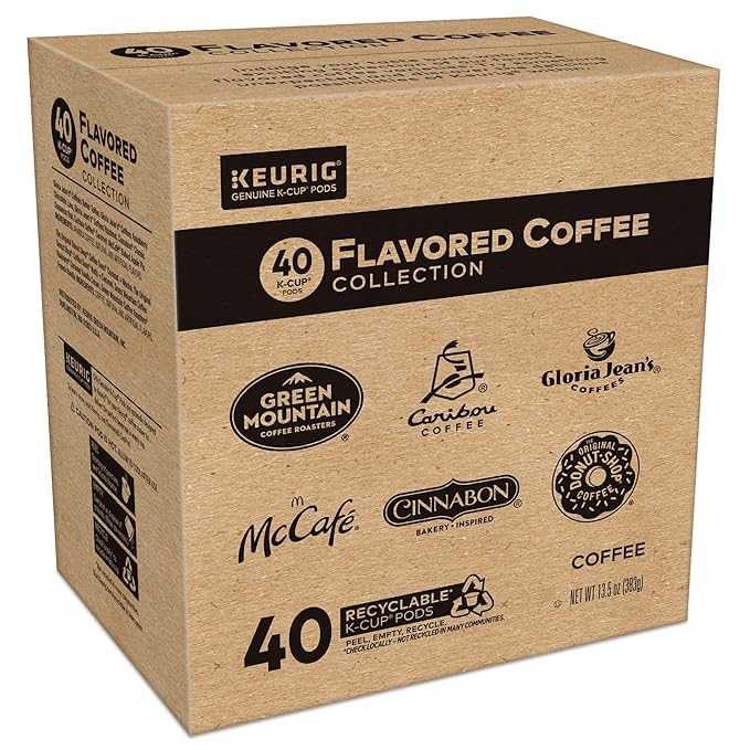 Keurig® Flavored Coffee Variety Pack, Keurig Single Serve K-Cup Pods, 40ct