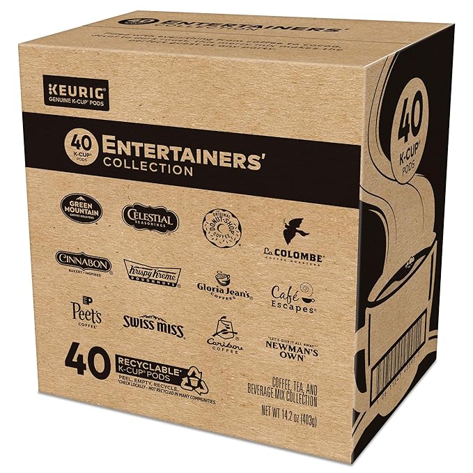Keurig® Entertainers Variety Pack, Keurig Single Serve K-Cup Pods, 40ct