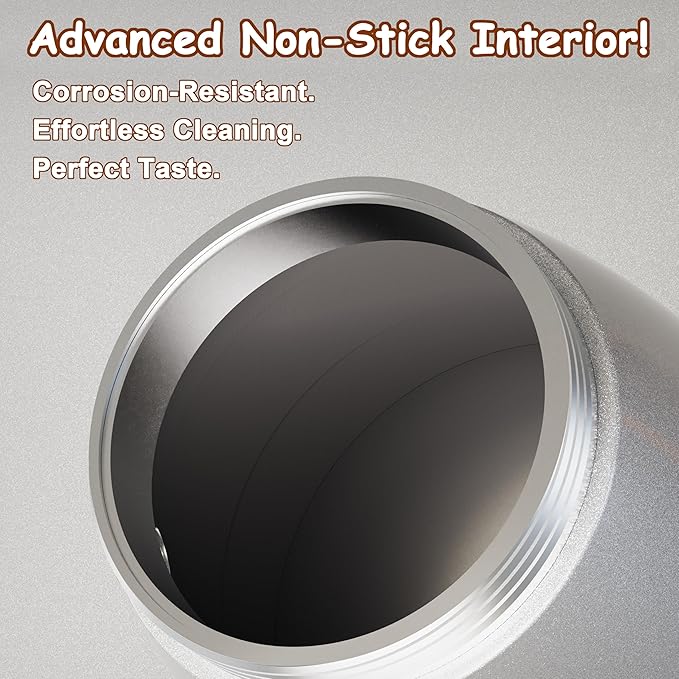 Electric Espresso Coffee Maker, Italian Coffee Pot, Electric Moka Pot, Cuban Coffee Maker, Portable Cafeteras Electricas Espresso Makers with Detachable Base 3 or 6 Cup (Bright Silver)