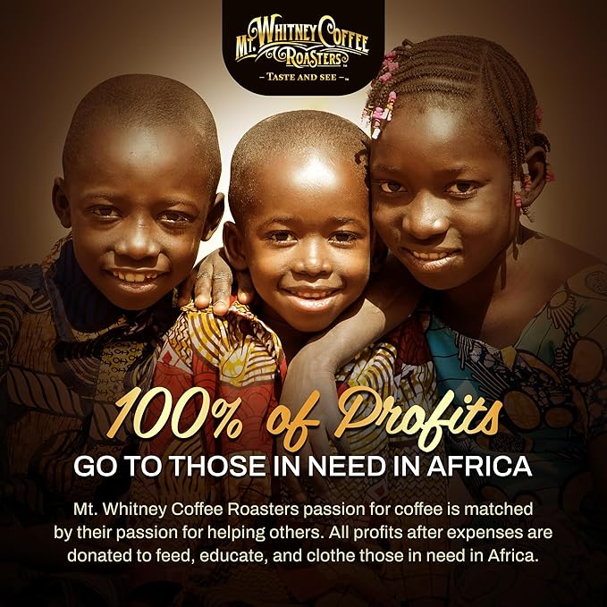 Mt. Whitney Base Camp Blend Coffee Beans - Medium Dark Roast Coffee, Low Acid Coffee - Ground Coffee, 2 pound (Pack of 1)