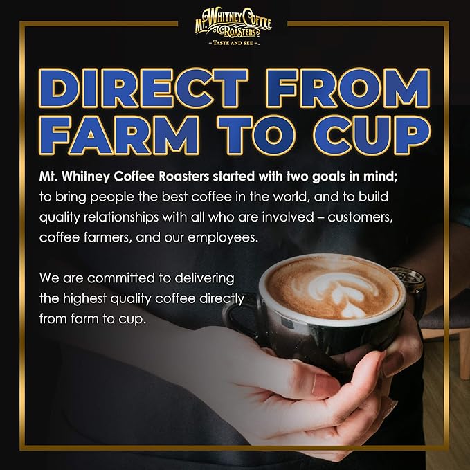 Mt. Whitney Organic Ethiopia Guji Coffee (Ground, 12 Oz)